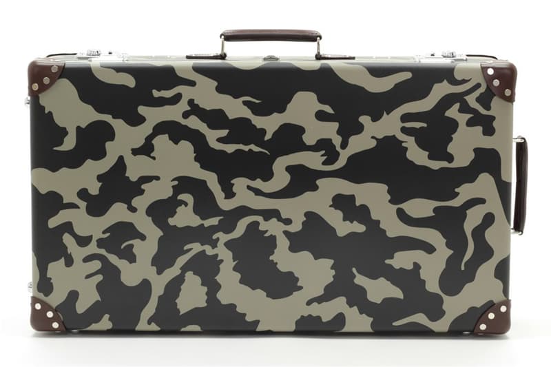 Globe-Trotter Camouflage Print Luggage Imagery for Spitfire's 80th Anniversary