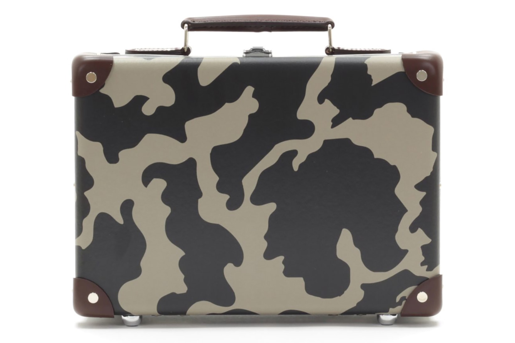 Globe-Trotter Camouflage Print Luggage Imagery for Spitfire's 80th Anniversary