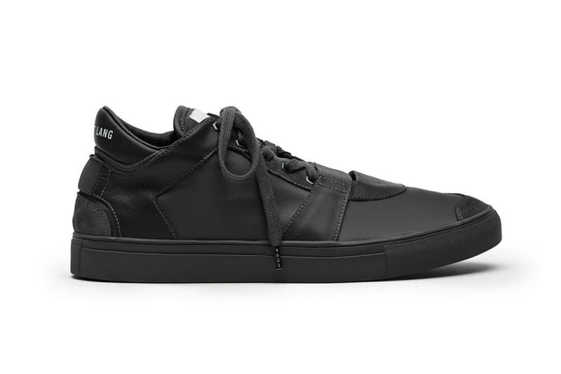 Helmut Lang New Low Top Sneaker italian nylon black