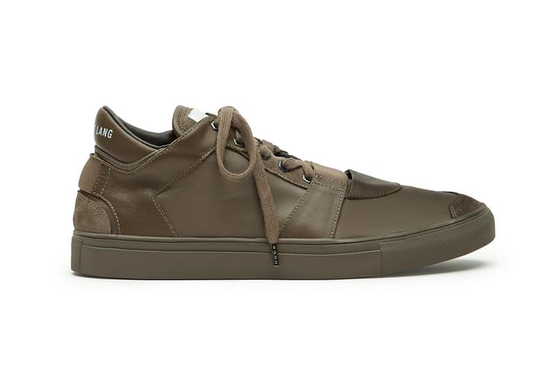 Helmut Lang New Low Top Sneaker italian nylon black