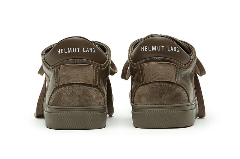 Helmut Lang New Low Top Sneaker italian nylon black