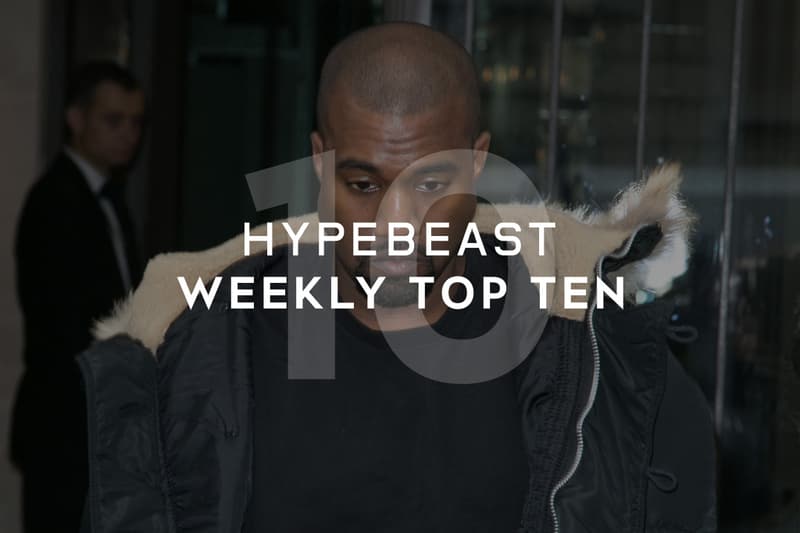 HYPEBEAST Top Ten For November 27 2016