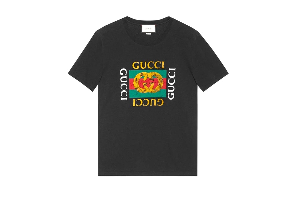 Gucci Retro Logo T-Shirt Hypebeast