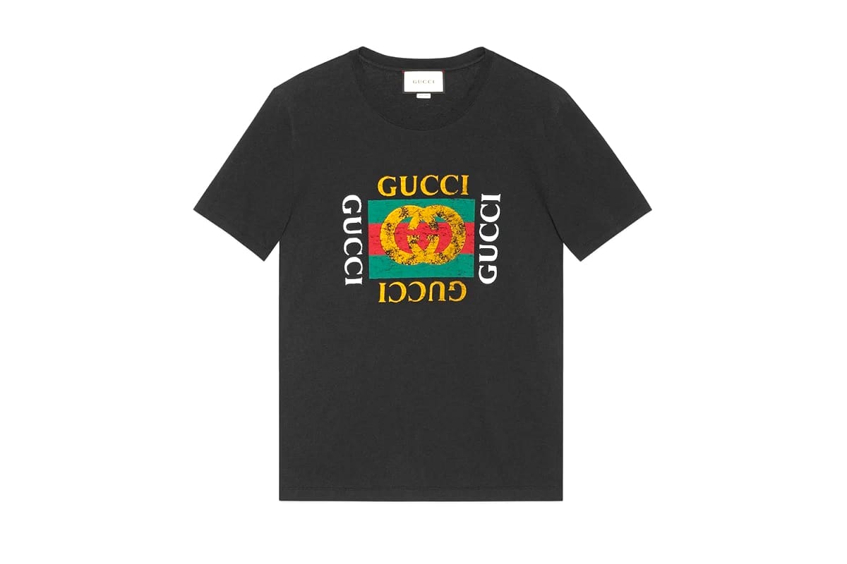 gucci logo for t shirt