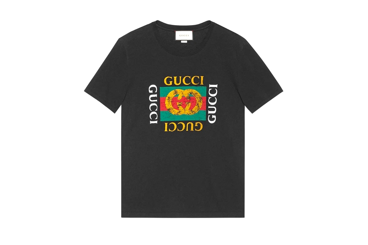 Retro Gucci Logo T-Shirt