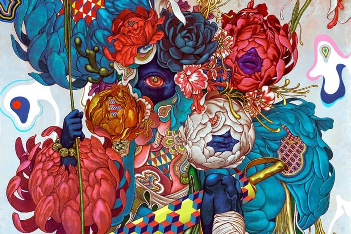 James Jean and MAEKAN Release "Masquerade" Print