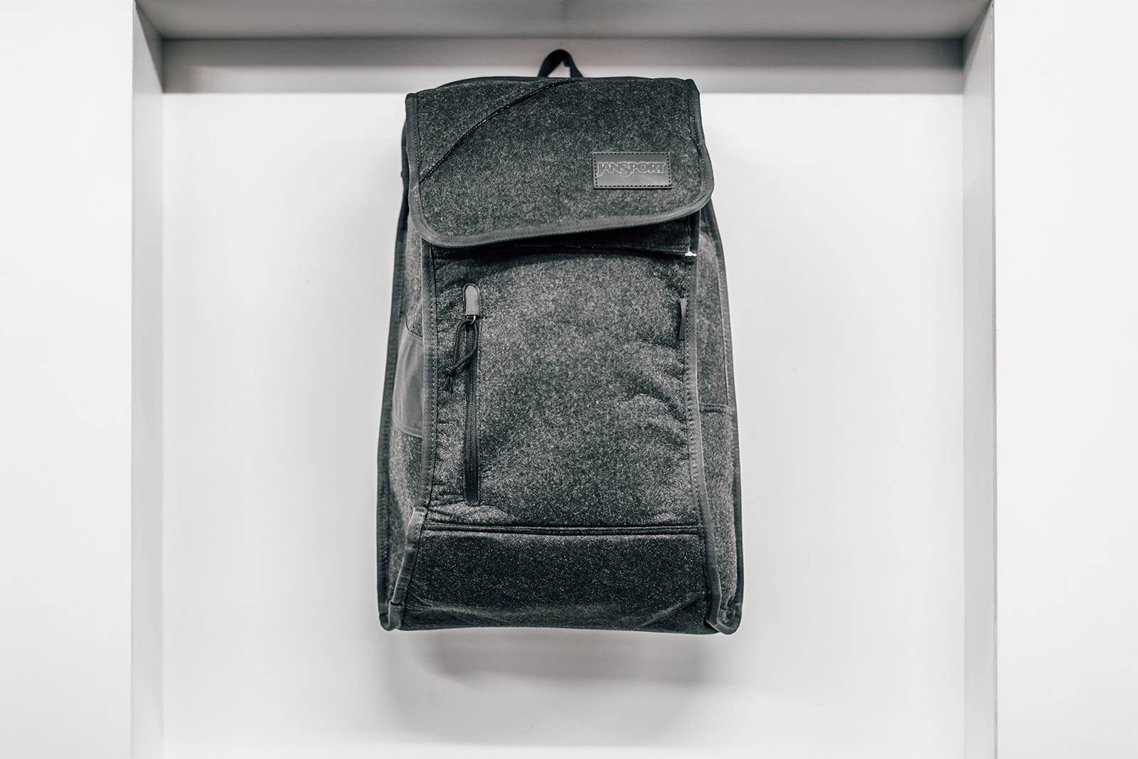 I Love Ugly Jansport backpack 2016 axiom ironsight platform bag felt grey
