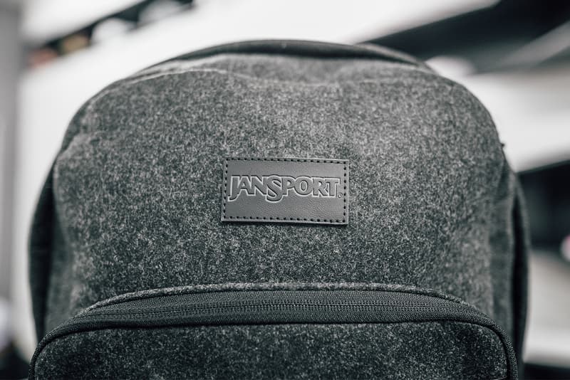 I Love Ugly Jansport backpack 2016 axiom ironsight platform bag felt grey