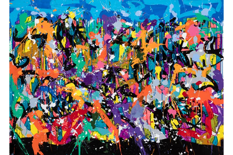 JonOne Crossing Over Exhibition Galerie Bartoux