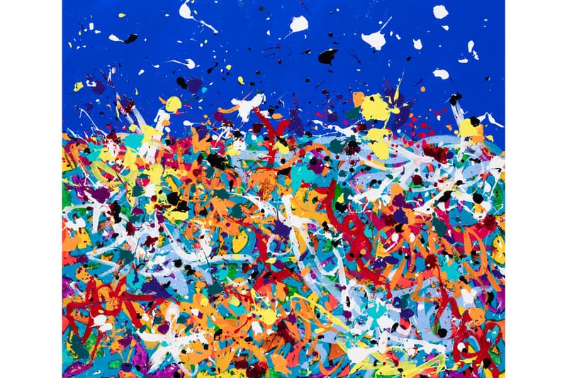 JonOne Crossing Over Exhibition Galerie Bartoux