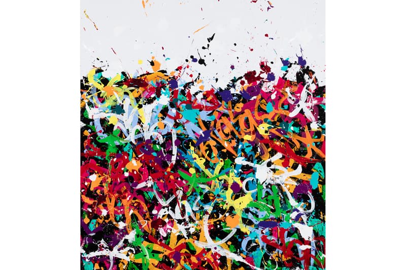 JonOne Crossing Over Exhibition Galerie Bartoux