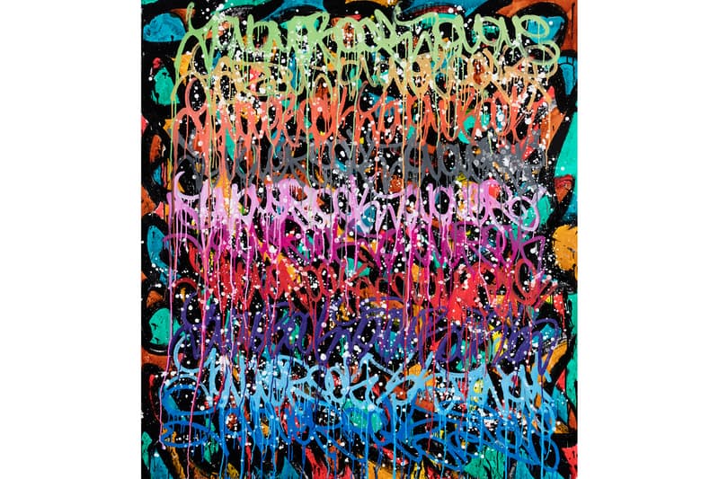 JonOne Crossing Over Exhibition Galerie Bartoux