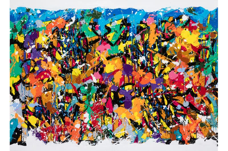 JonOne Crossing Over Exhibition Galerie Bartoux