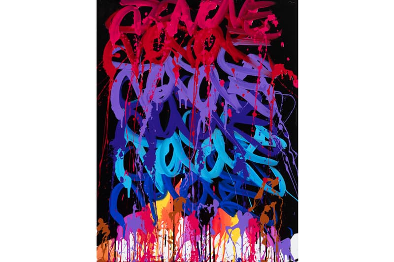 JonOne Crossing Over Exhibition Galerie Bartoux