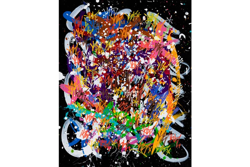 JonOne Crossing Over Exhibition Galerie Bartoux