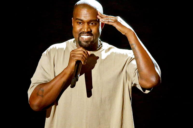 Kanye West Gives Speech On Stage Images