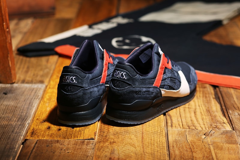KICKS LAB ASICS GEL Lyte III Hikeshi Hanten Japanese Fireman Coat