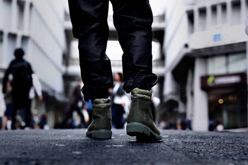 Kinetics x Timberland 6'' Boot forest green camo