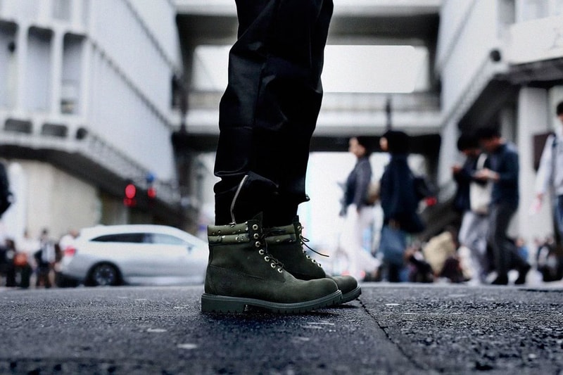 Kinetics x Timberland 6'' Boot forest green camo