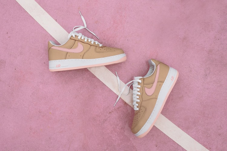 Here Is a Better Look at the KITH Exclusive Nike Air Force 1 "Linen" Re-Release