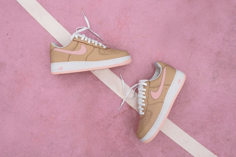 KITH  Exclusive Nike Air Force 1 Linen Re Release Ronnie Fieg Futura