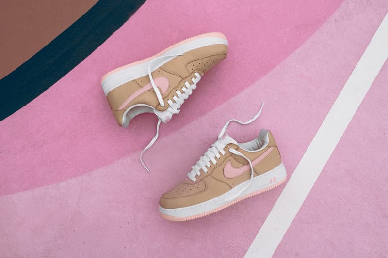 KITH  Exclusive Nike Air Force 1 Linen Re Release Ronnie Fieg Futura