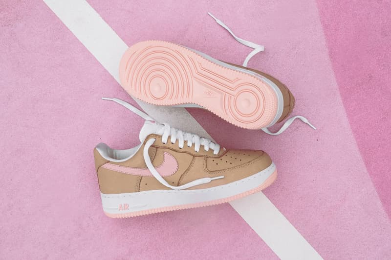 KITH  Exclusive Nike Air Force 1 Linen Re Release Ronnie Fieg Futura