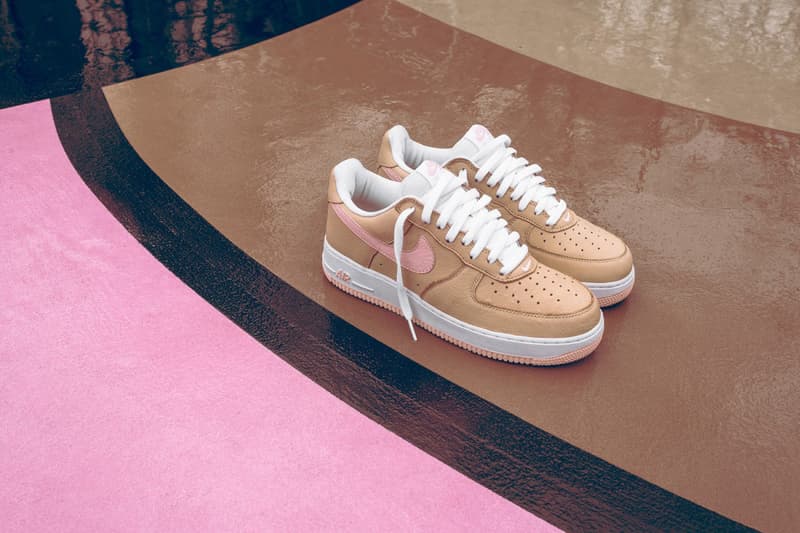 KITH  Exclusive Nike Air Force 1 Linen Re Release Ronnie Fieg Futura