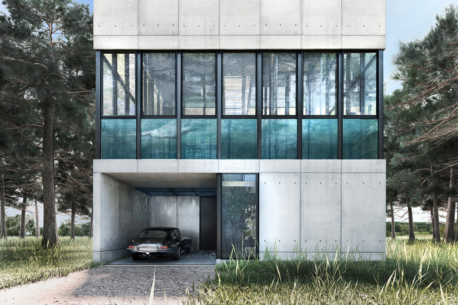 LAAV Architects Villa Clessidra Concept Swimming Pool