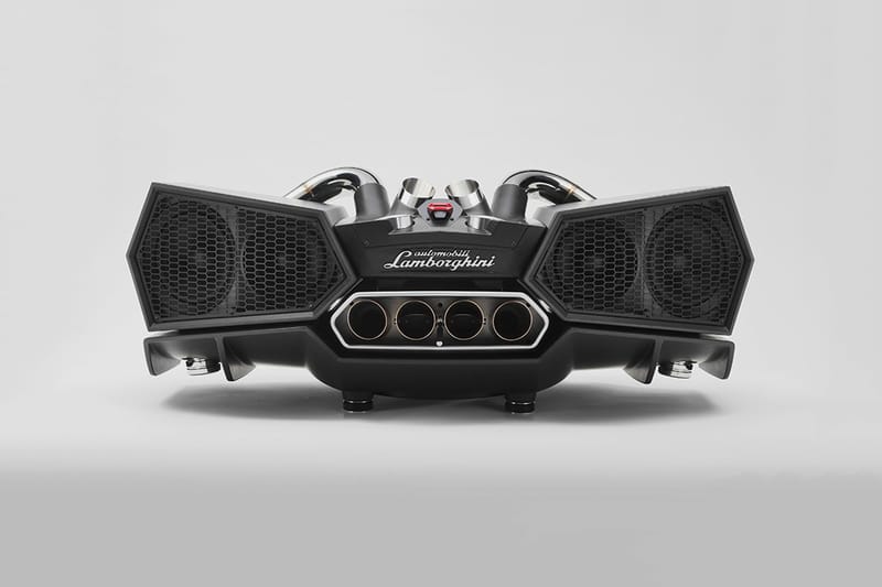 The Lamborghini Aventador's Attractive Aesthetic Inspires the Ixoost Esavox Sound System