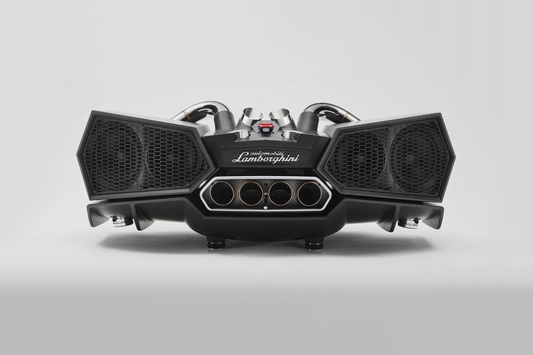 The Lamborghini Aventador's Attractive Aesthetic Inspires the Ixoost Esavox Sound System