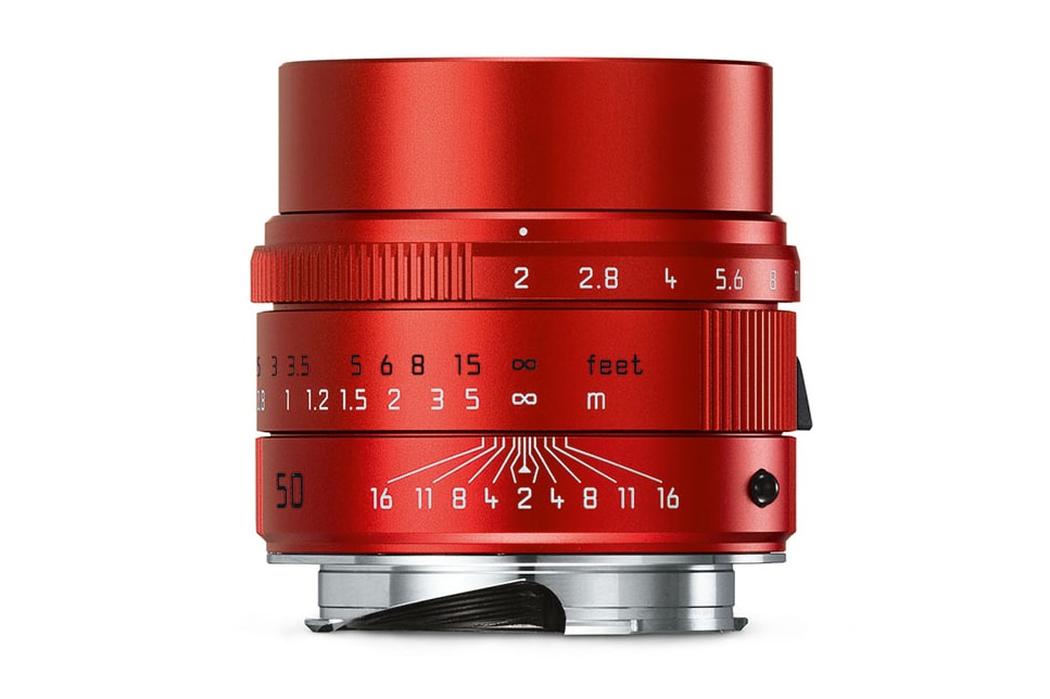 Leica Red Camera Lens Limited Edition