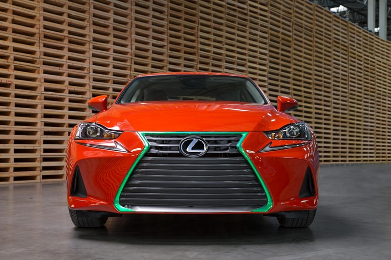 Lexus Sriracha IS red green