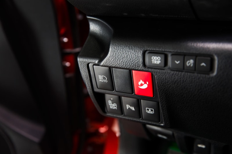 Lexus Sriracha IS red green