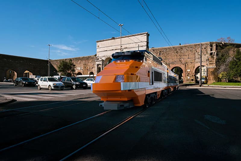 Life Size LEGO Vehicles Take Over Ancient Rome