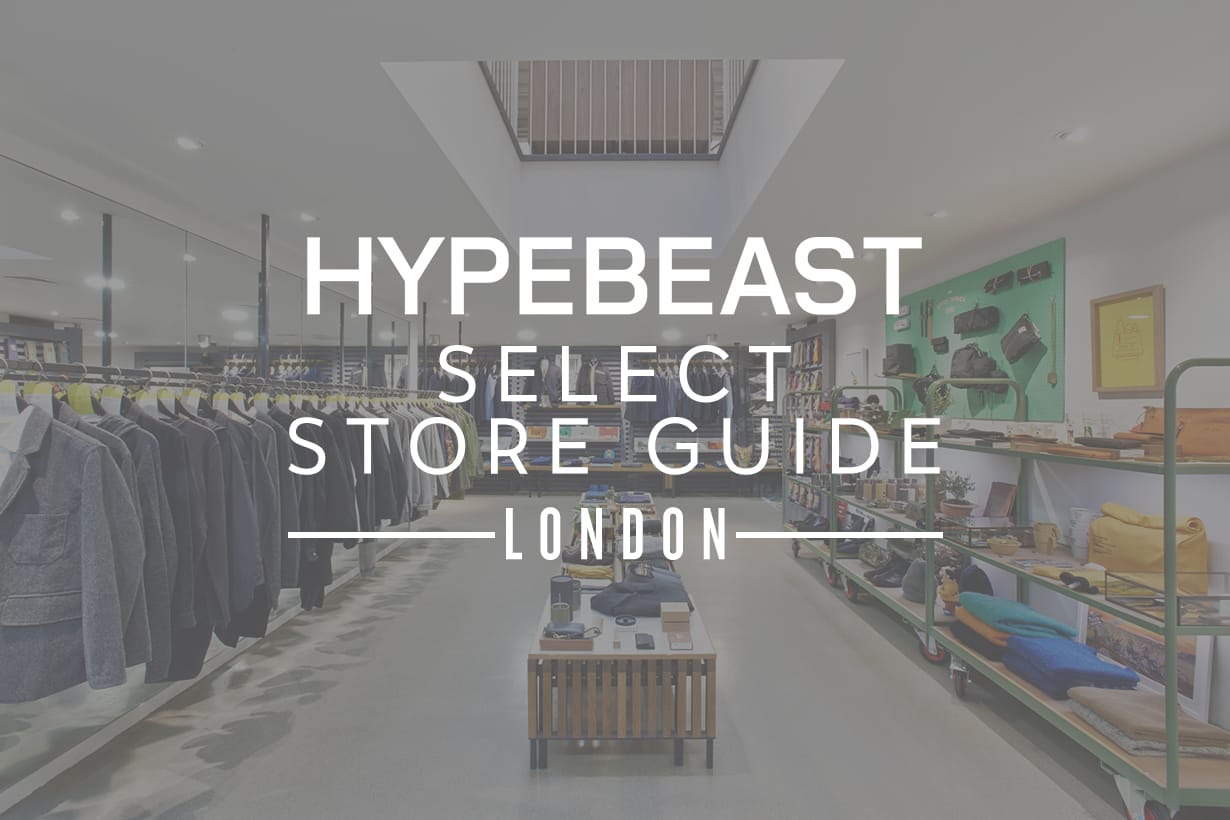 hypebeast shops in london