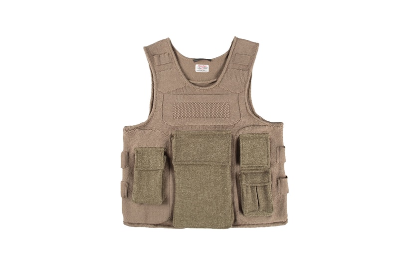 maharishi Knitted Ballistic Vests 2016 Fall/Winter