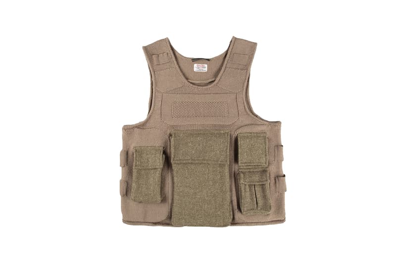 maharishi Knitted Ballistic Vests 2016 Fall/Winter