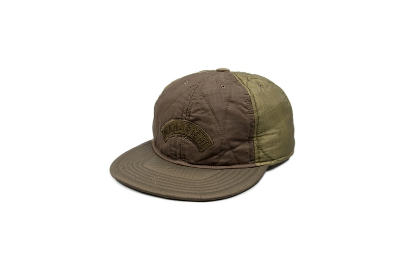 maharishi Upcycled Vintage Army Liners green