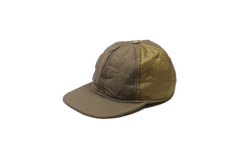 maharishi Upcycled Vintage Army Liners green