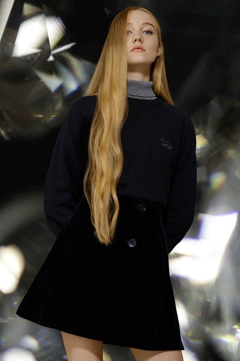 Maison Kitsuné Holiday 2016 Crystal Holiday Collection black crystal
