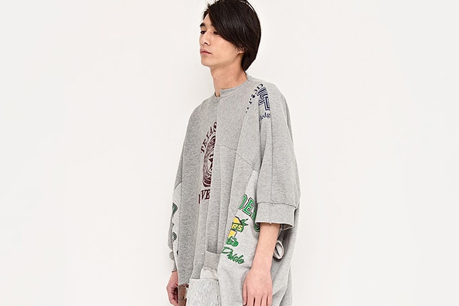 Masao Shimizu's 2016 Fall/Winter Lookbook Brings Patchwork Updates to Classic Silhouettes