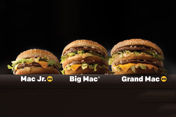 McDonald's Announces New Grand Mac and Mac Jr. Sizes for the Big Mac