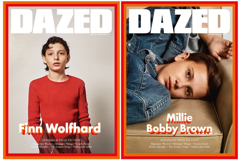 Millie Bobby Brown Finn Wolfhard Dazed Cover Hypebeast