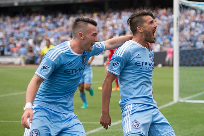 david villa jack harrison nycfc mls soccer football