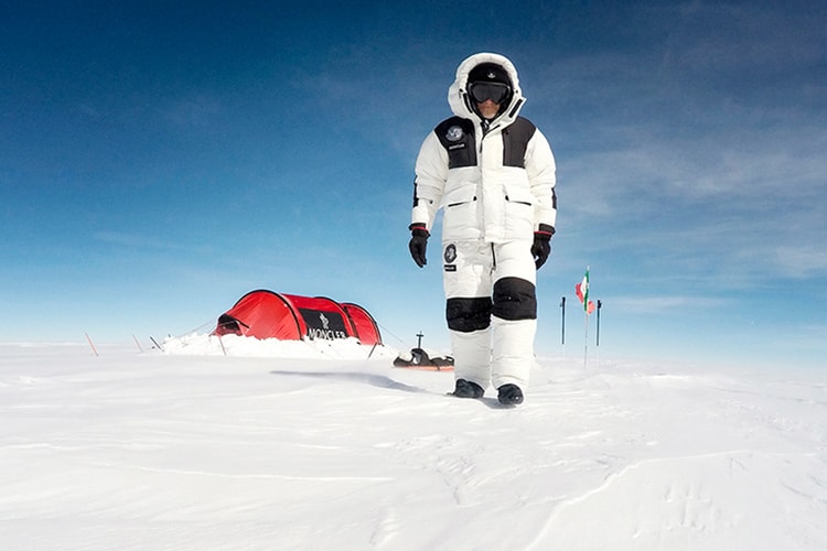 Moncler Outfits Explorer Michele Pontrandolfo Once Again for an Expedition to Antarctica