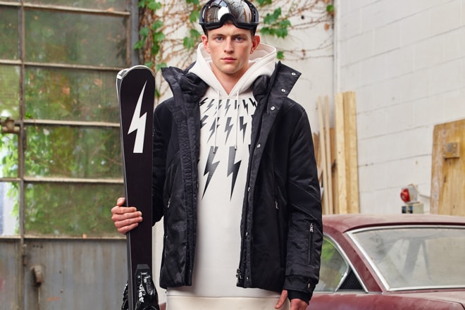 Neil Barrett Introduces His Own Collection for the Slopes