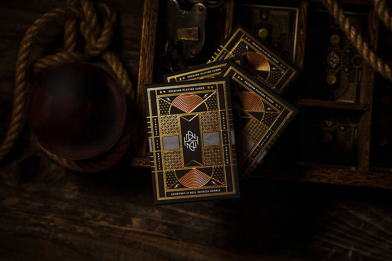 Neil Patrick Harris Theory Eleven Gilded Playing Cards