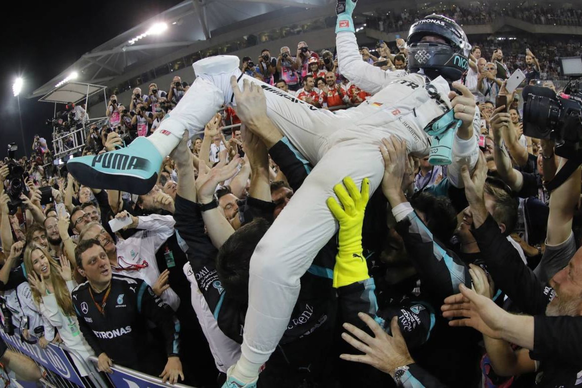 Nico Rosberg Wins His First F1 World Title After Abu Dhabi Grand Prix Formula One Motor racing