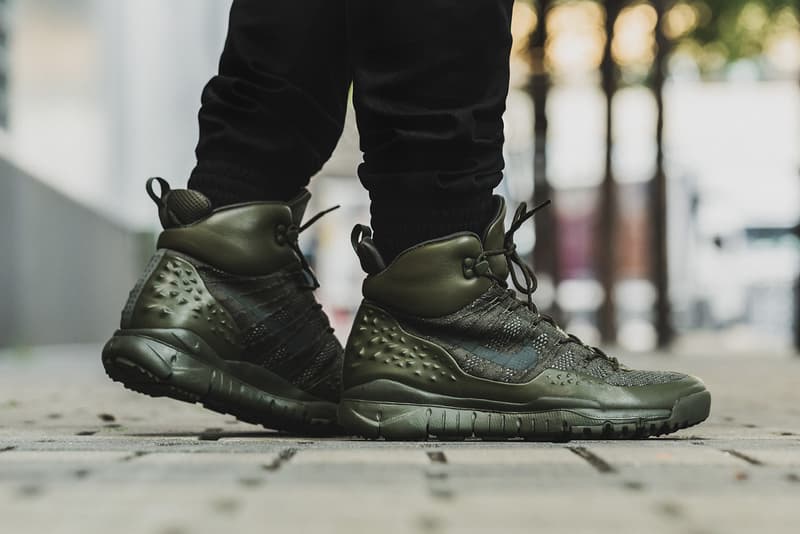 Nike ACG Lupinek Flyknit Triple Black Cargo Khaki